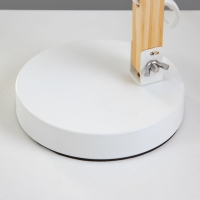 Настольная лампа "Бенд" Е14 40Вт белый 22х14х42см RISALUX Настольная лампа "Бенд" Е14 40Вт белый 22х14х42см RISALUX