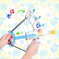 Дартс &laquo;Слоник&raquo;, 6 шариков на липучках, лук для запуска