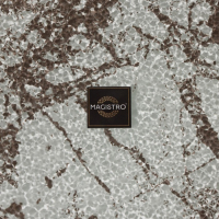 Блюдо стеклянное сервировочное Magistro &laquo;Мрамор&raquo;, 23,5&times;11&times;0,8 см, цвет белый