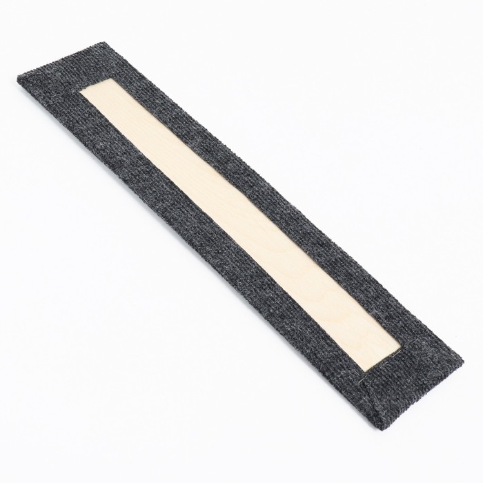 Когтеточка Когтеточка "Пижон", ковролин, 45 х 10 см, серая