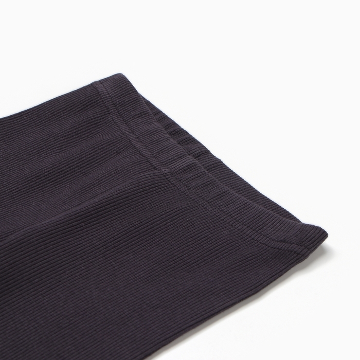 Лосины для девочки, цвет тёмно-серый, рост 104 см