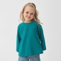 Лонгслив детский MINAKU, цвет бирюзовый, рост 152 см Лонгслив детский MINAKU, цвет бирюзовый, рост 152 см