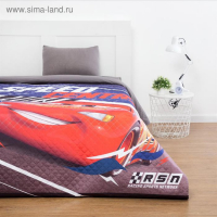 Покрывало детское 1,5 сп, &laquo;Тачки&raquo;, 145х210 см, микрофибра