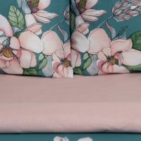 Постельное бельё Этель 2 сп «Магнолия» 175х215 см, 200х220 см, 50х70 см -2 шт, поплин Постельное бельё Этель 2 сп «Магнолия» 175х215 см, 200х220 см, 50х70 см -2 шт, поплин