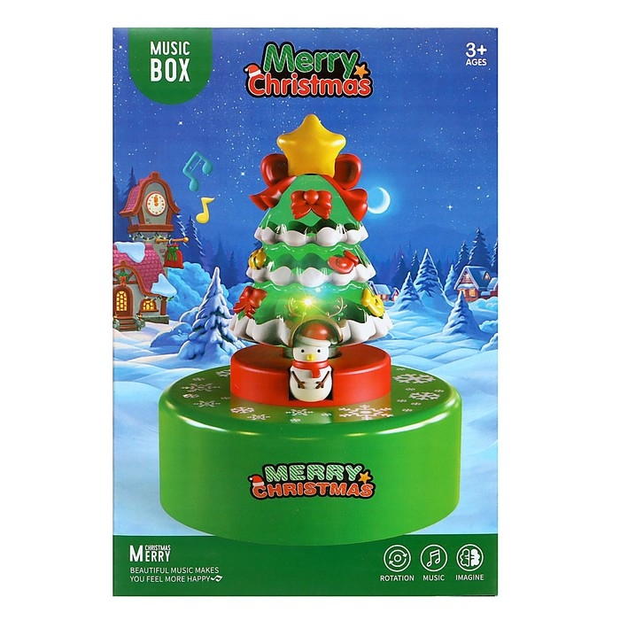 Заводная музыкальная игрушка &laquo;Новогодняя ёлка&raquo;
