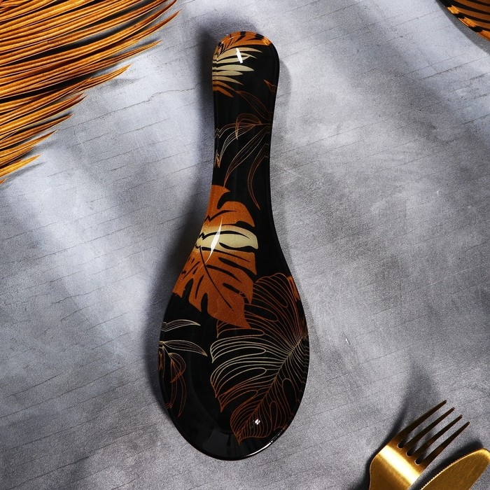 Подставка под ложку «Тропики», 21х7.5х2 см Подставка под ложку «Тропики», 21х7.5х2 см