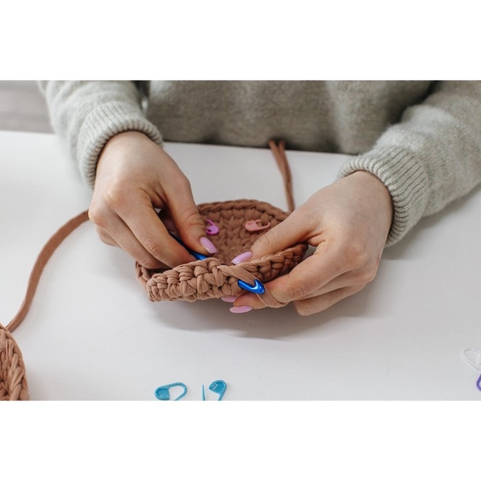 Набор крючков для вязания, d = 2-8 мм, 14,5 см, 12 шт, цвет разноцветный Набор крючков для вязания, d = 2-8 мм, 14,5 см, 12 шт, цвет разноцветный