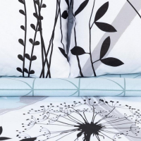 Постельное белье "Этель" евро Одуванчик 200 *217 см, 220*240 см, 70*70 см -2 шт, бязь Постельное белье "Этель" евро Одуванчик 200 *217 см, 220*240 см, 70*70 см -2 шт, бязь