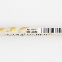 Ручка с колпачком и нанесением soft-touch &laquo;Учителю&raquo;, синяя паста 0.7 мм