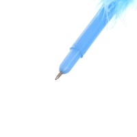 Ручка-прикол Calligrata "Пух-куколка", шариковая, на подставке, МИКС Ручка-прикол Calligrata "Пух-куколка", шариковая, на подставке, МИКС