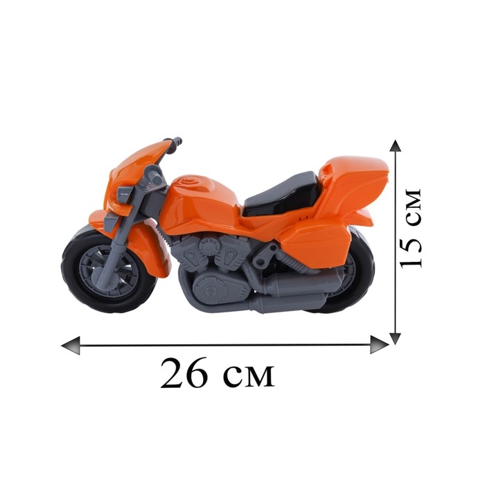 Мотоцикл &laquo;Харли&raquo;, цвет оранжевый