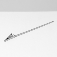 Ценникодержатель с зажимом &laquo;Универсальный&raquo; 15 см, набор 10 шт., цвет хром