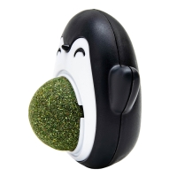 Игрушка для кошек с кошачьей мятой "Пингвин", 6 см, чёрная Игрушка для кошек с кошачьей мятой "Пингвин", 6 см, чёрная