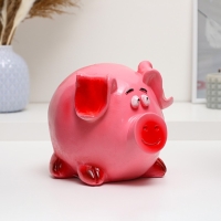 Копилка "Свинка класика" большая, 15х14см Копилка "Свинка класика" большая, 15х14см