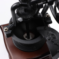 Кофемолка ручная Доляна «Мастер», 26×11×11 см, цвет тёмное дерево Кофемолка ручная Доляна «Мастер», 26×11×11 см, цвет тёмное дерево