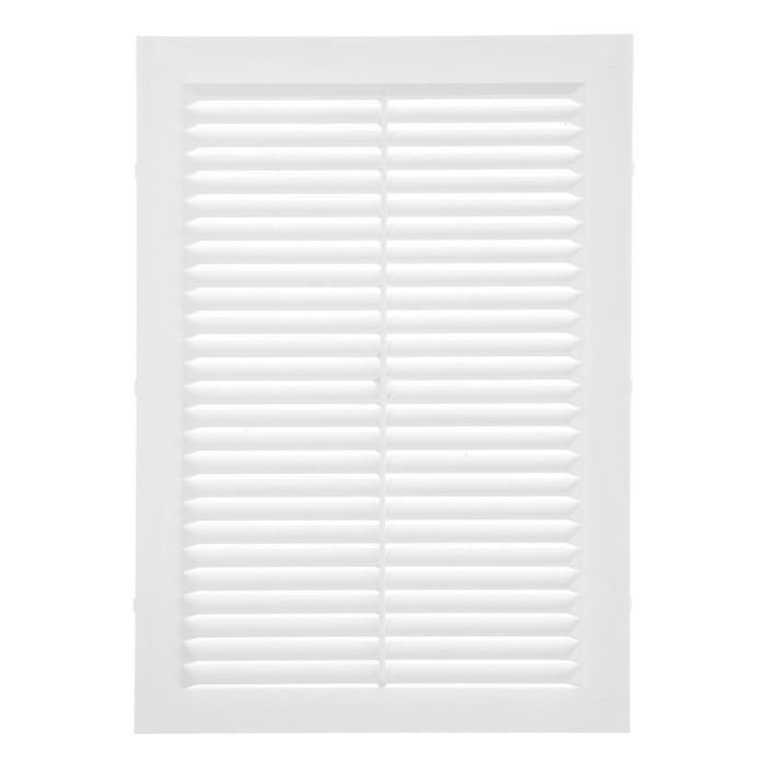 Решетка вентиляционная ZEIN Люкс Л170, 170 x 240 мм, с сеткой, неразъемная