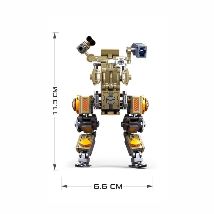 Конструктор Космические войны &laquo;Киборг&raquo;, 126 деталей