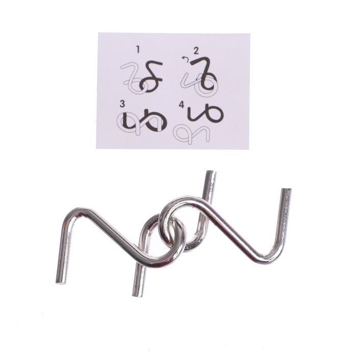 Головоломка &laquo;Мурчать-не головоломку решать&raquo;, металл, МИКС, в шоубоксе