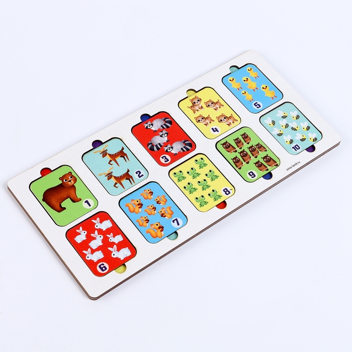 Рамка-вкладыш &laquo;Нейросчёт от 1 до 10&raquo;