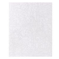 Картина по номерам на холсте с подрамником &laquo;Замок с единорогом&raquo;, 40 х 50 см