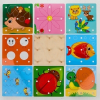 Геоборд с карточками &laquo;Пиши-стирай. Животные&raquo;