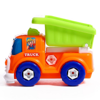 Конструктор винтовой &laquo;Эвакуатор с машинкой&raquo;, с отвёрткой и насадкой + знаки