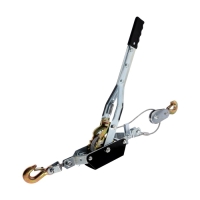 Лебедка рычажная ТУНДРА, двойное храповое колесо, тяга 4 т (подъем 1.6 т), трос 4 метра Лебедка рычажная ТУНДРА, двойное храповое колесо, тяга 4 т (подъем 1.6 т), трос 4 метра