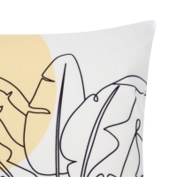 Наволочка декоративная Этель &laquo;Листья&raquo; 40х40 см, 100% п/э