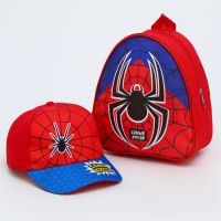 Детский набор «Паутинка», рюкзак, кепка Детский набор «Паутинка», рюкзак, кепка