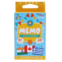 Настольная игра &laquo;МЕМО. Флаги. Мир&raquo;