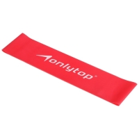 Фитнес-резинка ONLYTOP, 30,5х7,6х0,05 см, нагрузка 4 кг, цвет фуксия