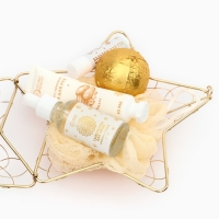 Новогодний подарочный набор косметики &laquo;Новогодняя звезда&raquo;, золотая серия