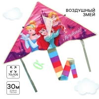 Воздушный змей &laquo;Мечтай&raquo;, Принцессы, 70 x 105 см