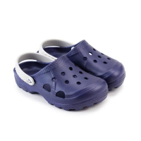 Сабо детские, цвет фиолетово-синий/серый, размер 29-30 Сабо детские, цвет фиолетово-синий/серый, размер 29-30