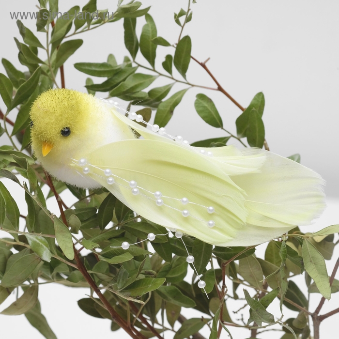 Декор птица 13 х 4 х 4 см МИКС Декор птица 13 х 4 х 4 см МИКС