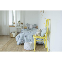 Постельное белье &laquo;Этель&raquo; 1,5 сп Gray bear 143х215 см, 150х214 см, 50х70 см -1 шт
