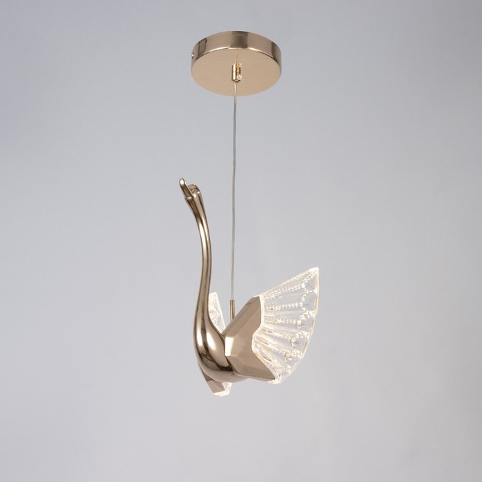 Светильник BayerLux Светильник BayerLux "Лебедь" LED 12Вт золото 24х15,5х22-110 см