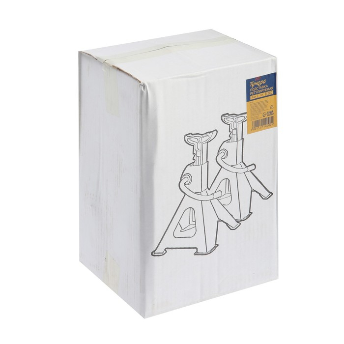 Подставка автомобильная регулируемая ТУНДРА, 3 т, 300 - 425 мм, 2 шт.