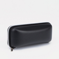 Футляр для очков на молнии, длина 16 см, цвет чёрный Футляр для очков на молнии, длина 16 см, цвет чёрный