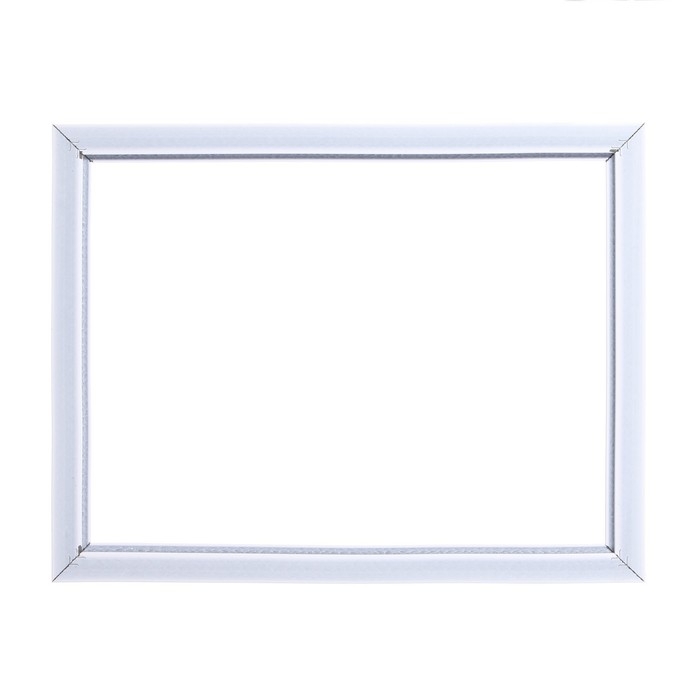Рама для картин (зеркал) 30 х 40 х 2.8 см, пластиковая, Calligrata 644861, белая/золото Рама для картин (зеркал) 30 х 40 х 2.8 см, пластиковая, Calligrata 644861, белая/золото