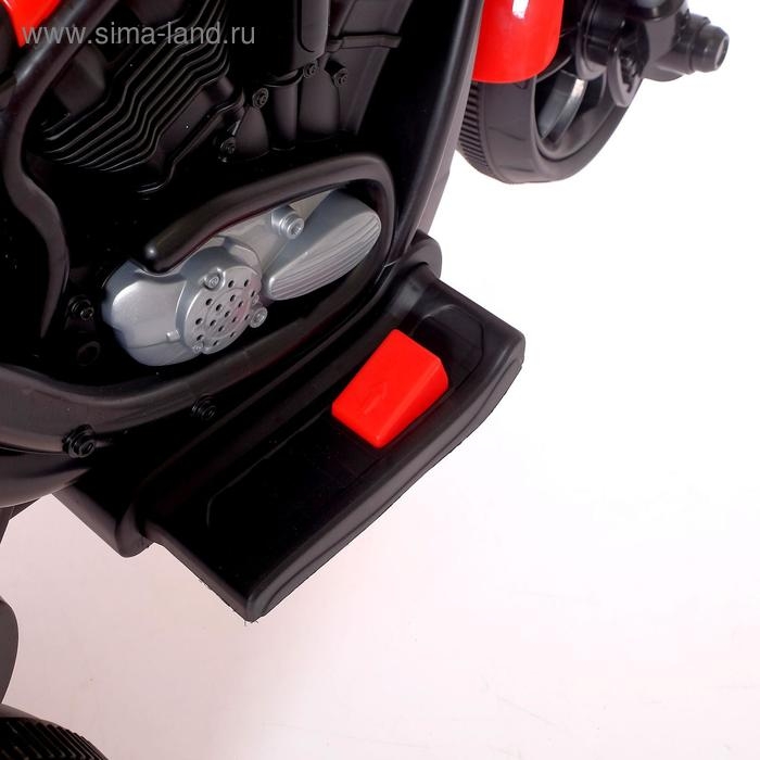 Детский электромобиль &laquo;Байк&raquo;, цвет красный