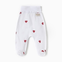 Ползунки детские MINAKU, цвет молочный, рост 74-80 см Ползунки детские MINAKU, цвет молочный, рост 74-80 см