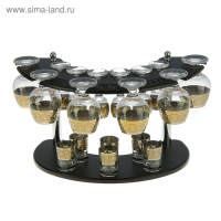 Мини-бар 18 предметов коньяк, флоренция, темный 380/55/50 мл Мини-бар 18 предметов коньяк, флоренция, темный 380/55/50 мл