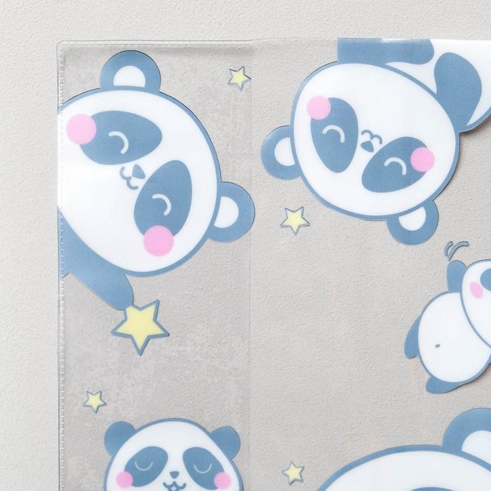 Обложка для тетрадей и школьного дневника &laquo;Панда&raquo;, 34,7 х 21,1 см