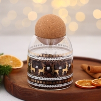 Новый год. Банка для хранения &laquo;Время чудес&raquo;, 500 мл