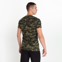 Футболка мужская, цвет зелёный/камуфляж, размер 48 Футболка мужская, цвет зелёный/камуфляж, размер 48