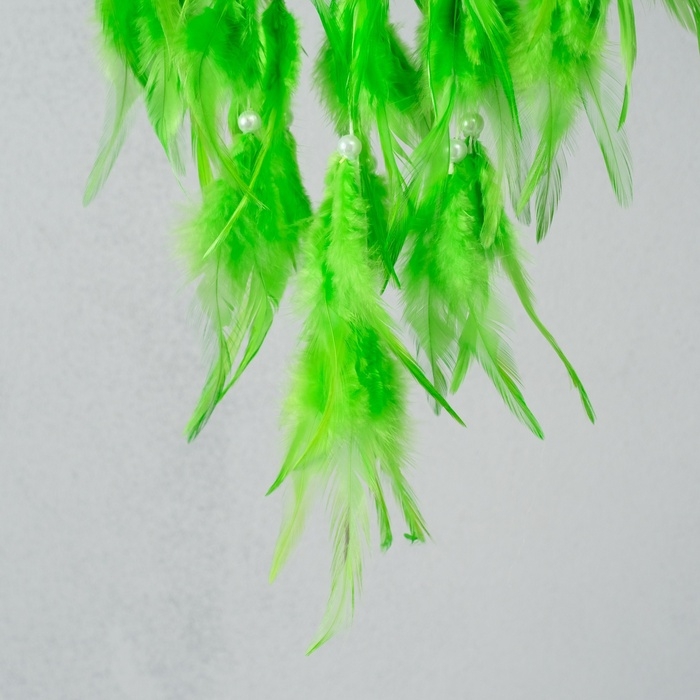 Ловец снов d=7 см Ловец снов d=7 см "Глаз с деревцем" салатовый 44х19,3х0,7 см