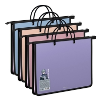 Папка с ручками А4, 330 х 245 х 45 мм, молния сверху, ErichKrause Matt Manga, 600 мкм, микс Папка с ручками А4, 330 х 245 х 45 мм, молния сверху, ErichKrause Matt Manga, 600 мкм, микс