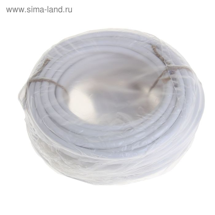 Шнур "Мастер Тока" ШВВПбм, сечение 2х0.75 мм2, 50 м, белый