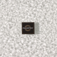 Блюдо стеклянное сервировочное Magistro &laquo;Сияние&raquo;, 16&times;32&times;1,5 см, цвет золотой